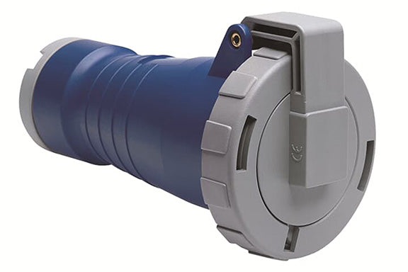2CMA100599R1000 2P+E Female Industrial Connector, UL/CSA. Replaces Part# ABB316C6W. Comparable part no. ME320C6W, 320C6W, 320C6WLEV, HBL316C6W, AH316C6W, PS316C6W, 320C6W
