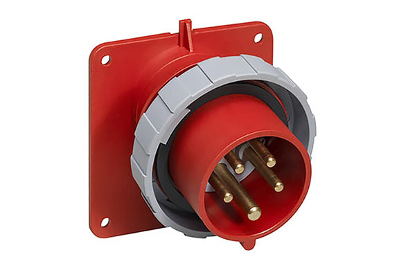 2CMA100617R1000 3P+N+E Male Industrial Inlet, UL/CSA. Replaces Part# ABB532B6W. Comparable part no. ME530B6W, HBL532B6W, AH532B6W