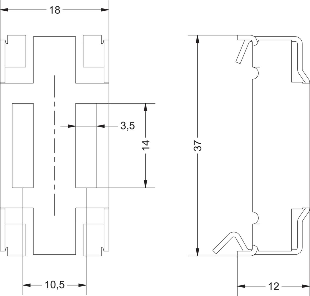 Cabinet|Accessories|EMC|Locking element