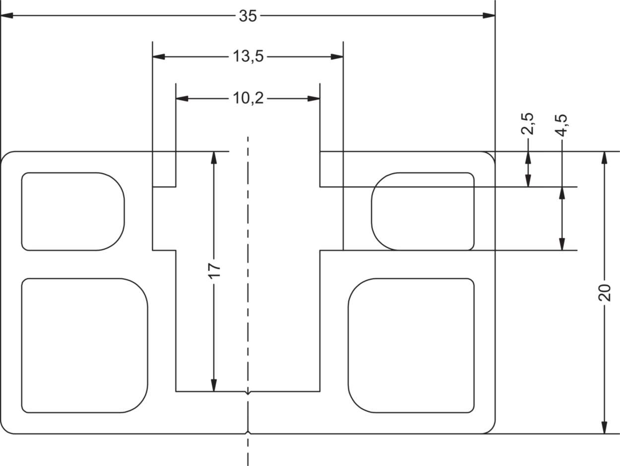 Cabinet|Accessories|RG rail|RG035