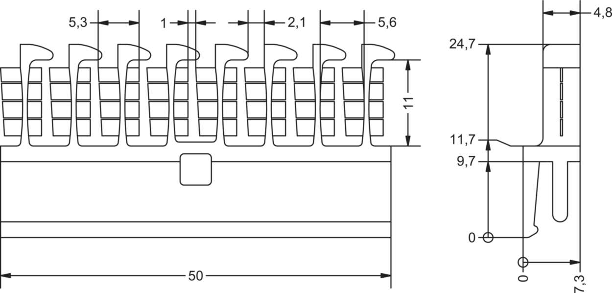 Cabinet|Accessories|Plastic parts|Comb cover