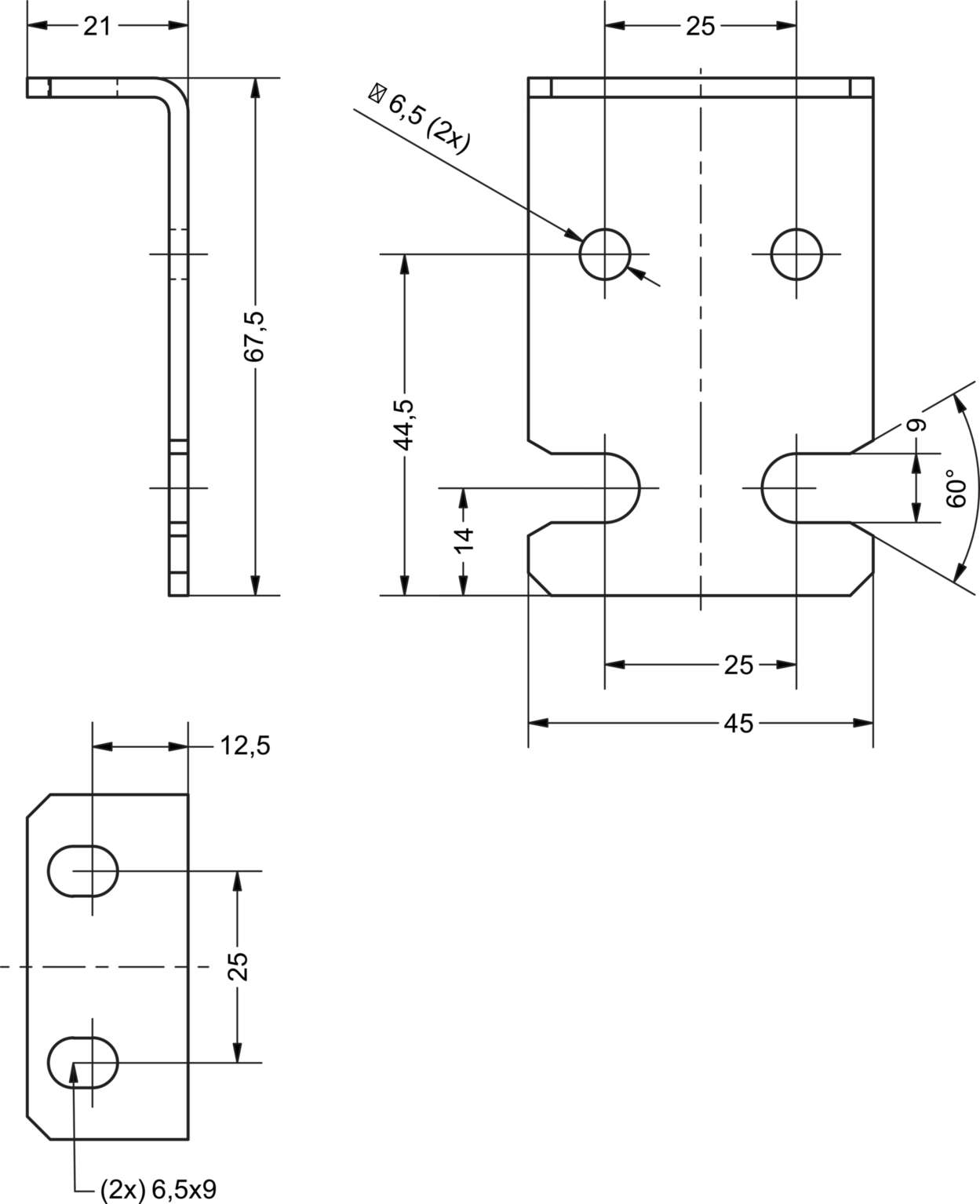 Cabinet|Accessories|Mounting part|Adapter angle