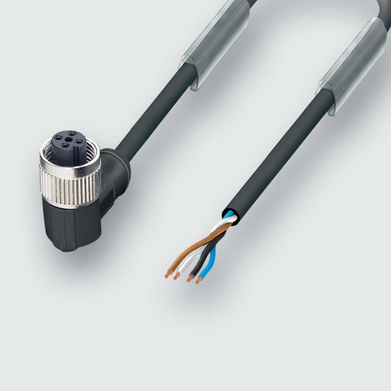 Actuator Sensor cable assembly|Actuator Sensor cable extrusion|M 12 Connection cable|M 12 Connection cable