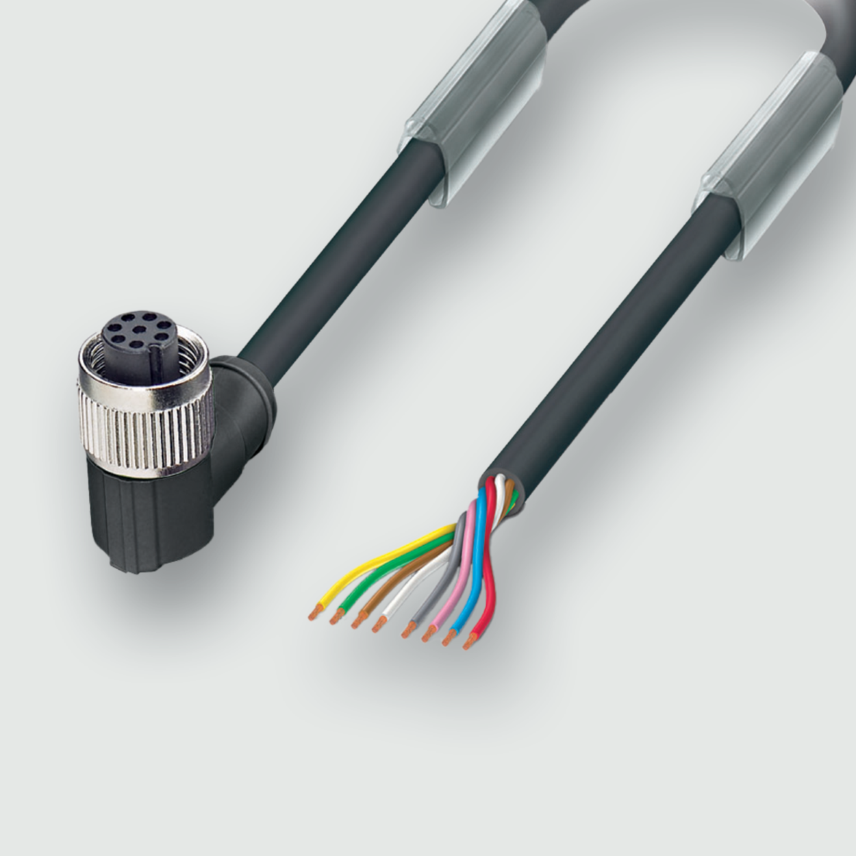 Actuator Sensor cable assembly|Actuator Sensor cable extrusion|M 12 Connection cable|M 12 Connection cable