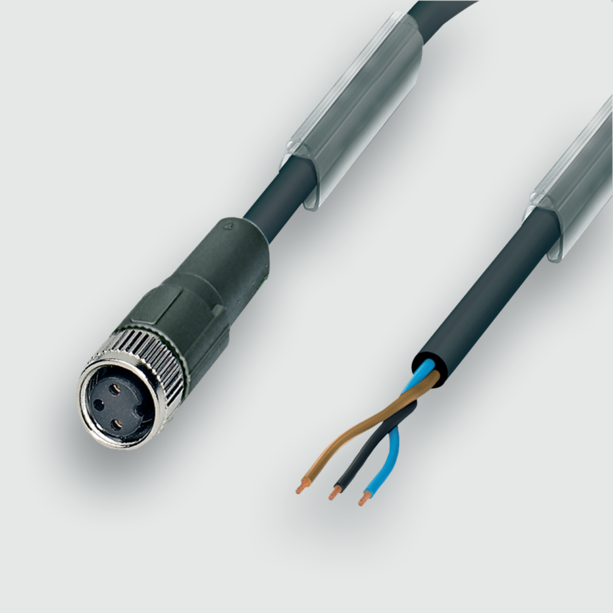 Actuator Sensor cable assembly|Actuator Sensor cable extrusion|M 8 Connection cable|M 8 Connection cable
