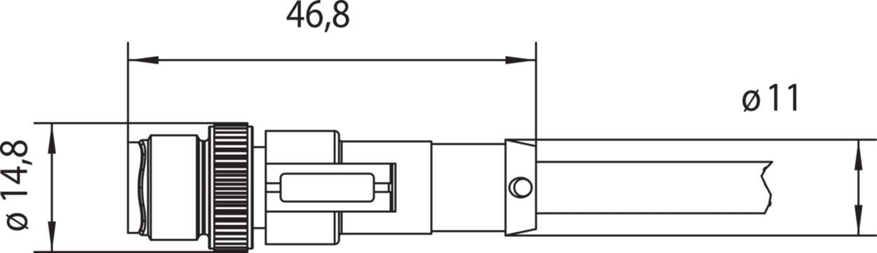 Actuator Sensor cable assembly|Actuator Sensor cable extrusion|M 12 Connection cable|M 12 Connection cable