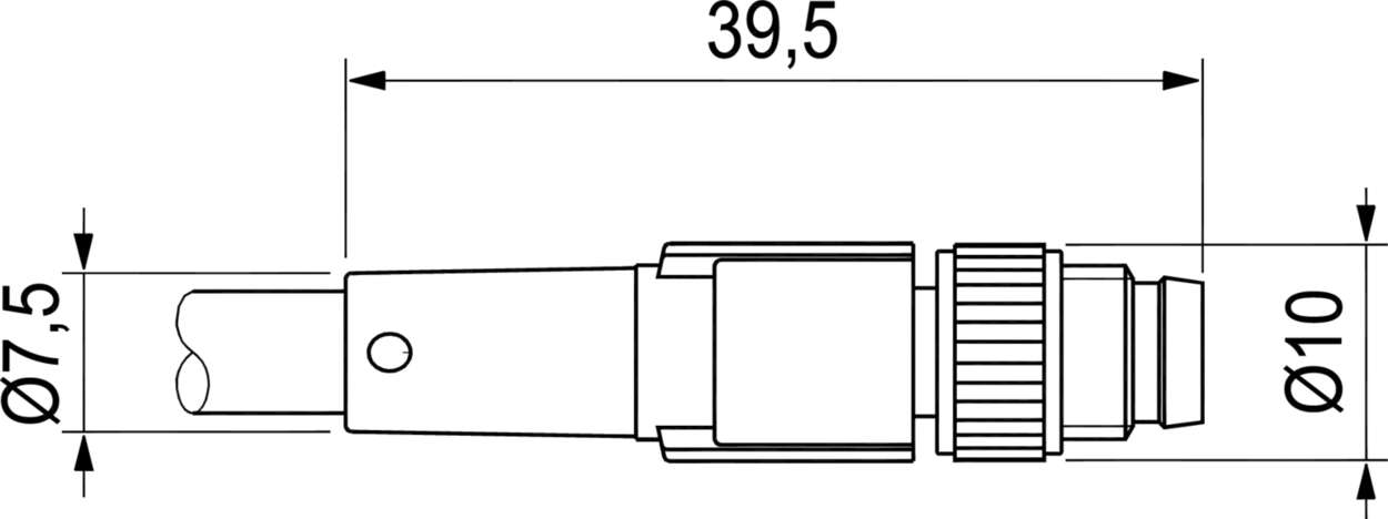 Actuator Sensor cable assembly|Actuator Sensor cable extrusion|M 8 Connection cable|M 8 Connection cable