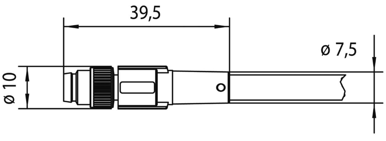 Actuator Sensor cable assembly|Actuator Sensor cable extrusion|M 8 Connection cable|M 8 Connection cable