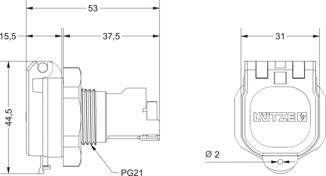 Actuator Sensor cable assembly|Panel connector|Interface module|Interface module