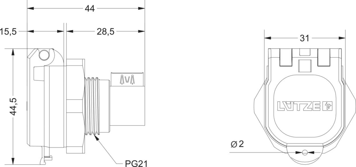 Actuator Sensor cable assembly|Panel connector|USB|USB