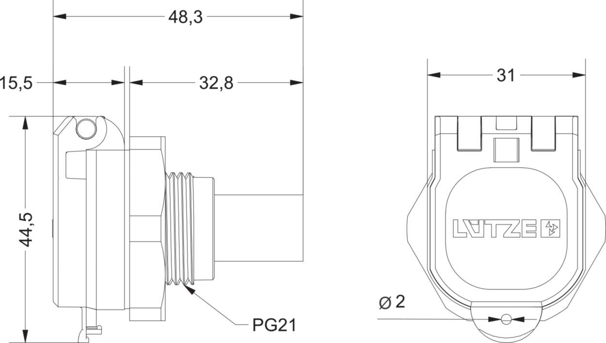 Actuator Sensor cable assembly|Panel connector|USB|USB