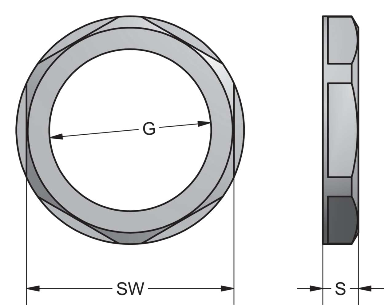 Cable fitting + accessories|Adapter|GK plastic|PG