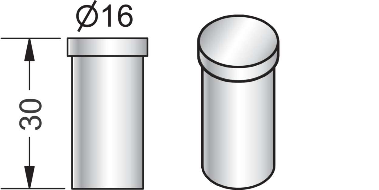 Cable fitting + accessories|Cablefix Vario|Blind plug|Blind plug