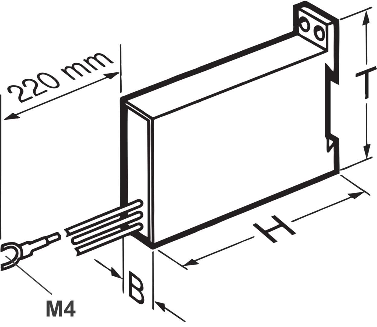 Protection and suppression techn|Motor suppression|In the control cabinet|In the control cabinet