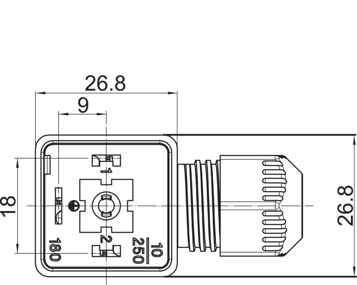 Protection and suppression techn|Valve connector|configurable|Design A