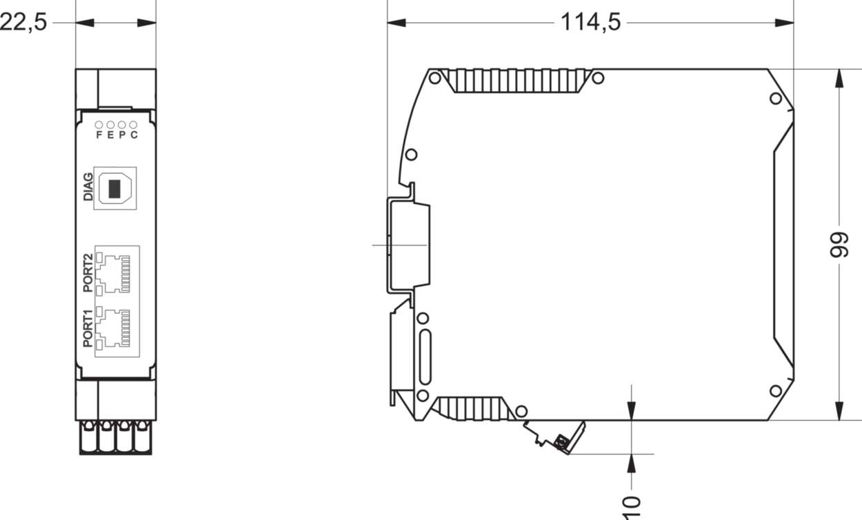 Function module|Line protection|LOCC-Box Gateway|LOCC-Box Gateway