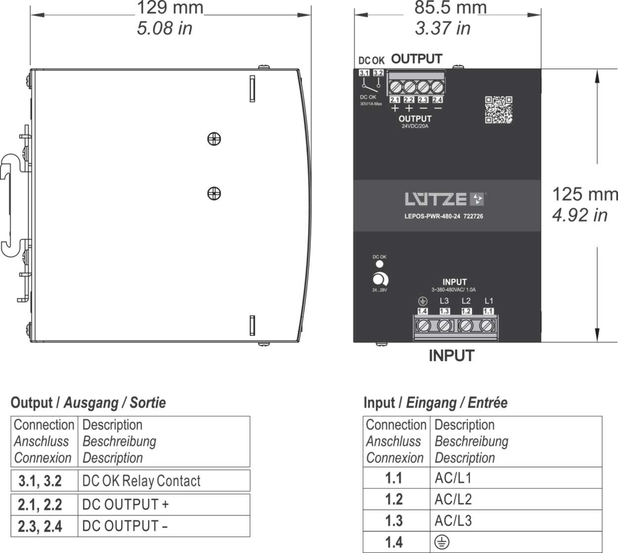 Power Supply|SNT|AC/DC|three-phase