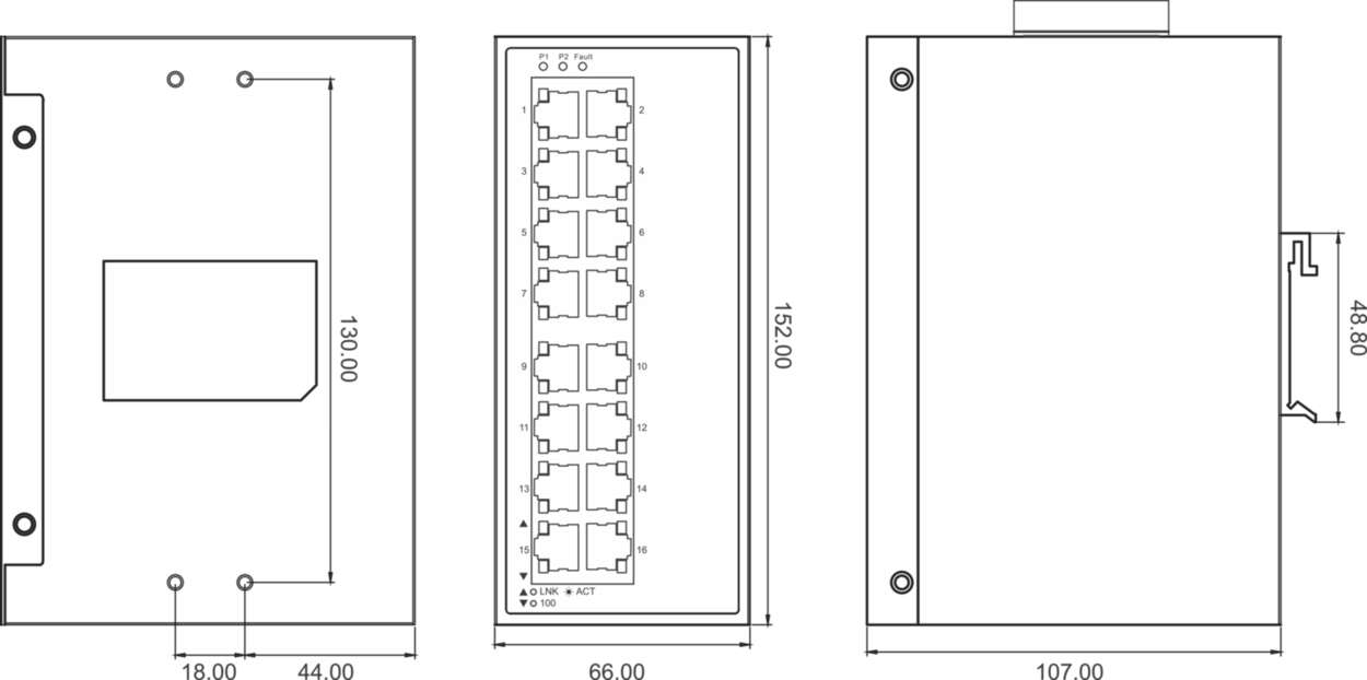 Communication|Industrial Ethernet|Unmanaged Switch|Unmanaged Switch