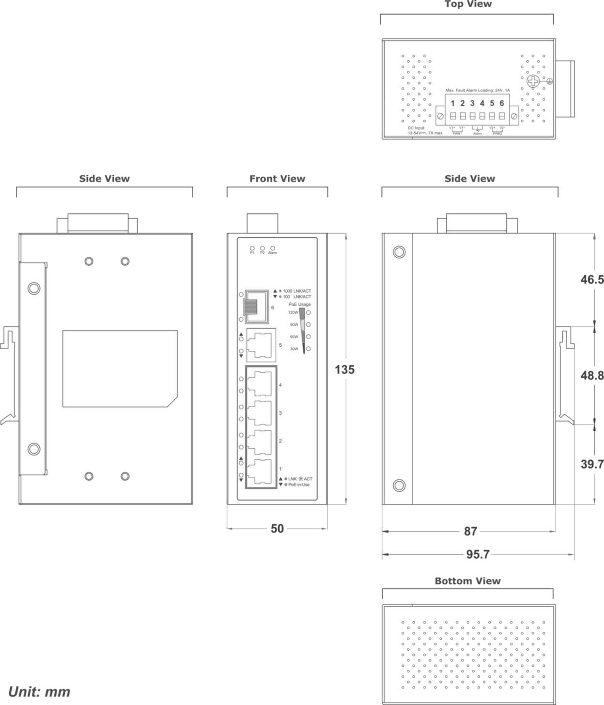 Communication|Industrial Ethernet|Unmanaged Switch|Unmanaged Switch