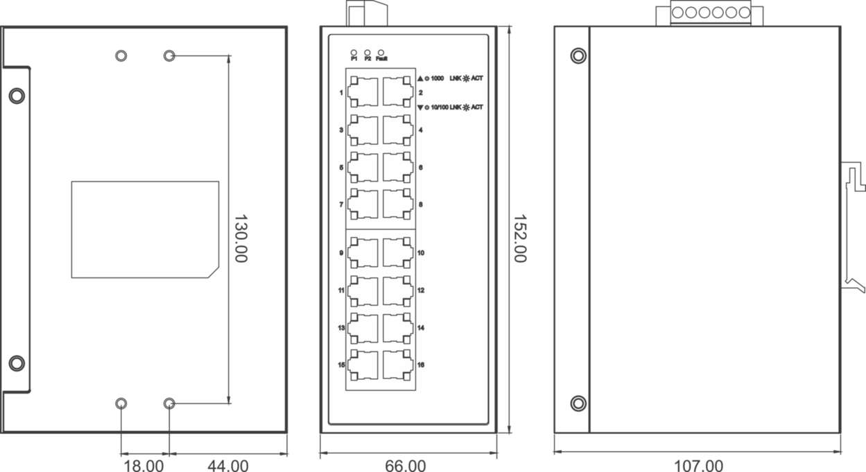 Communication|Industrial Ethernet|Unmanaged Switch|Unmanaged Switch