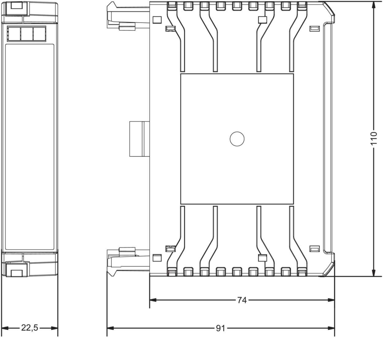 Housing|LCOS|Functional housing|22.500 mm