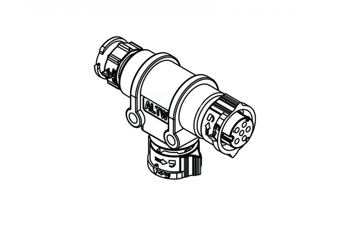 AB-CB-040404-FMF-TQ001 X-Lok Push Lock Connector