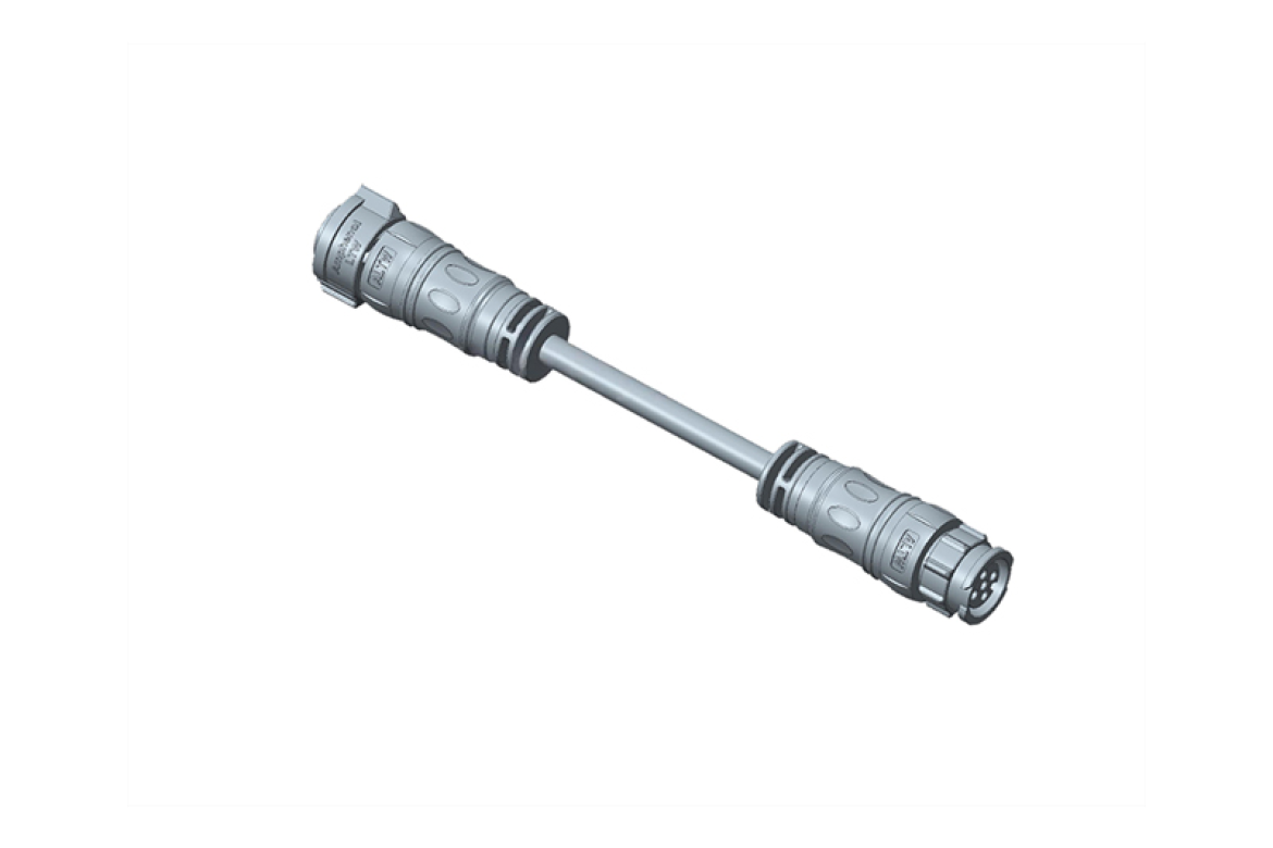 AB-CB04HL-CBBL-QD005 X-Lok Push Lock Connector