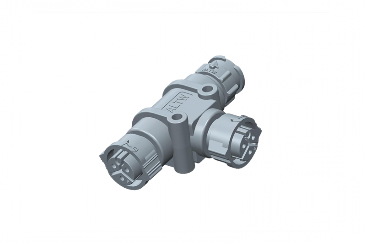 AB-CC-030303-FFM-TQ001 X-Lok Push Lock Connector