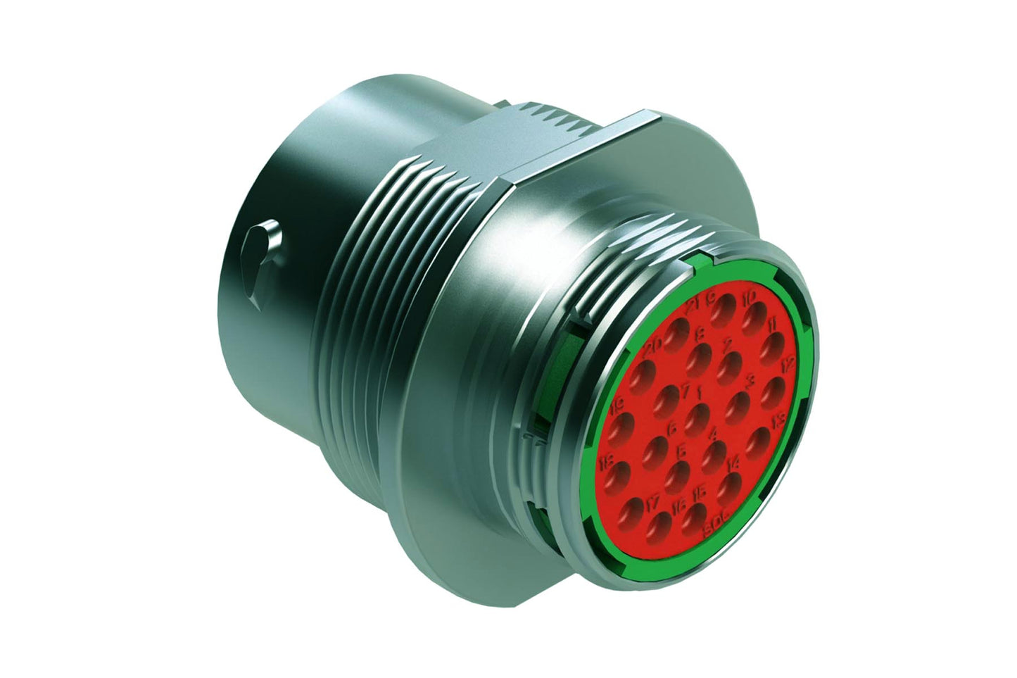 AHDM04-18-21SN 21 Position Receptacle, Socket, Shell Size 18, Standard Seal, Wide Thread. HD34-18-21SN