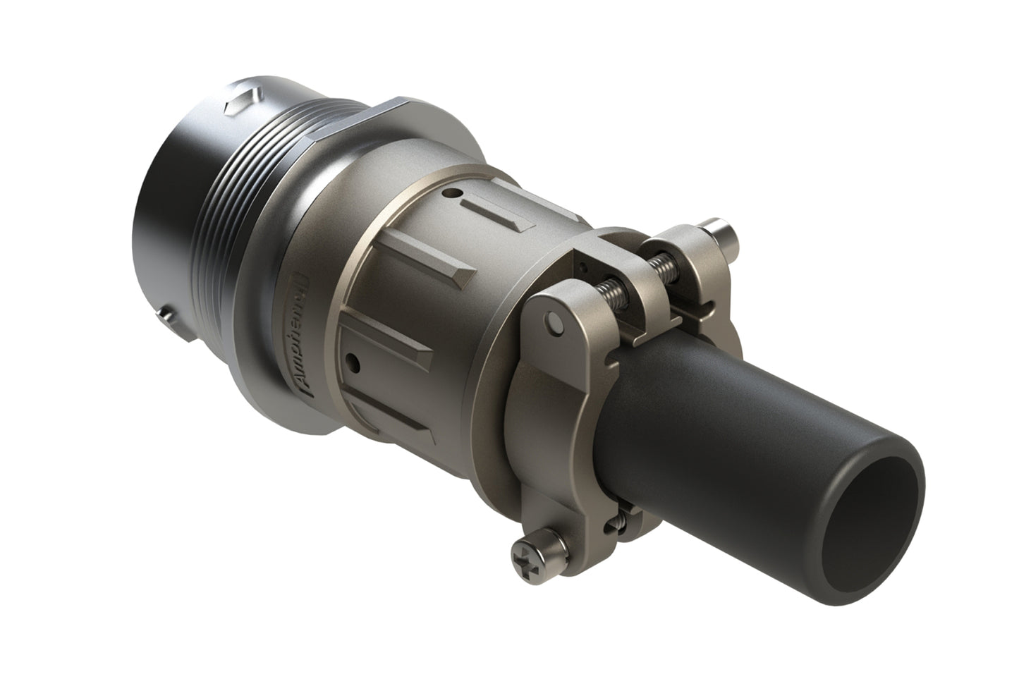 AHDM04-24-09SR-059 9 Position Receptacle Kit, Socket, Shell Size 24, Reduced Diameter Seal, Wide Thread, Cable Clamp Backshell. HD34-24-09SE-059