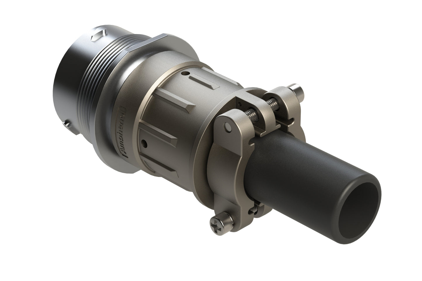 AHDM04-24-19PN-059 19 Position Receptacle Kit, Shell Size 24, Pin, Standard Seal, Wide Thread, Cable Clamp Backshell. HD34-24-19PN-059