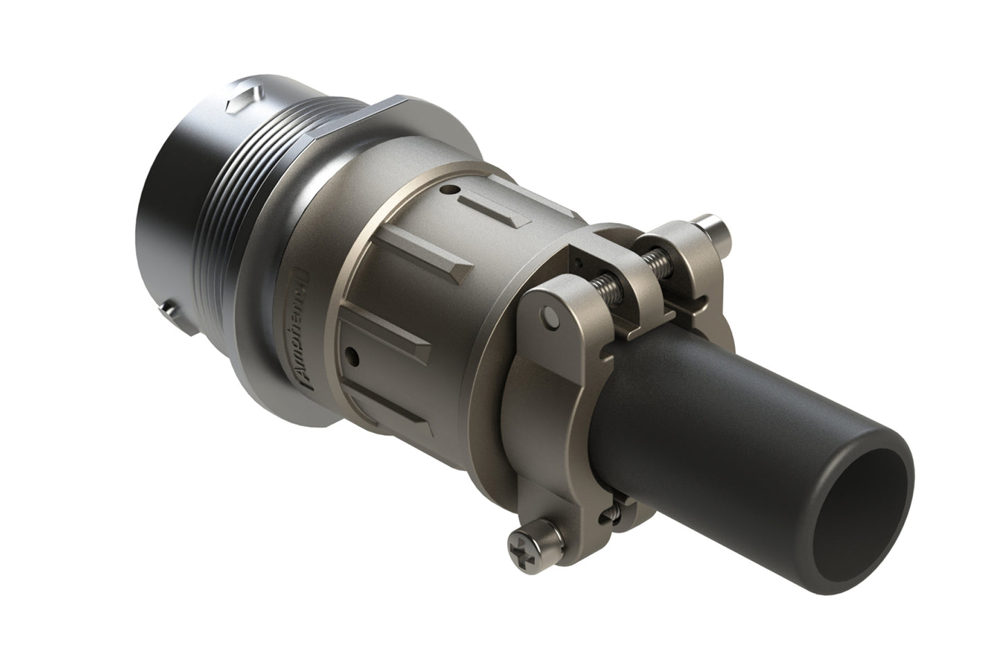 AHDM04-24-21SR-059 21 Position Receptacle Kit, Shell Size 24, Socket, Reduced Diameter Seal, Wide Thread, Cable Clamp Backshell. HD34-24-21SE-059