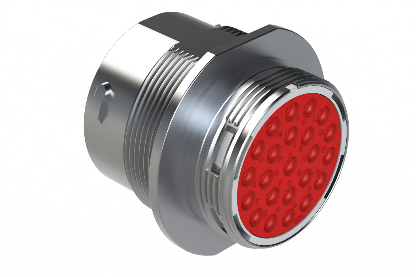 AHDM04-24-23ST 23 Position Receptacle, Socket, Shell Size 24, Metal, Thin Diameter Seal (Grey Adapter), AHDM. HD34-24-23ST