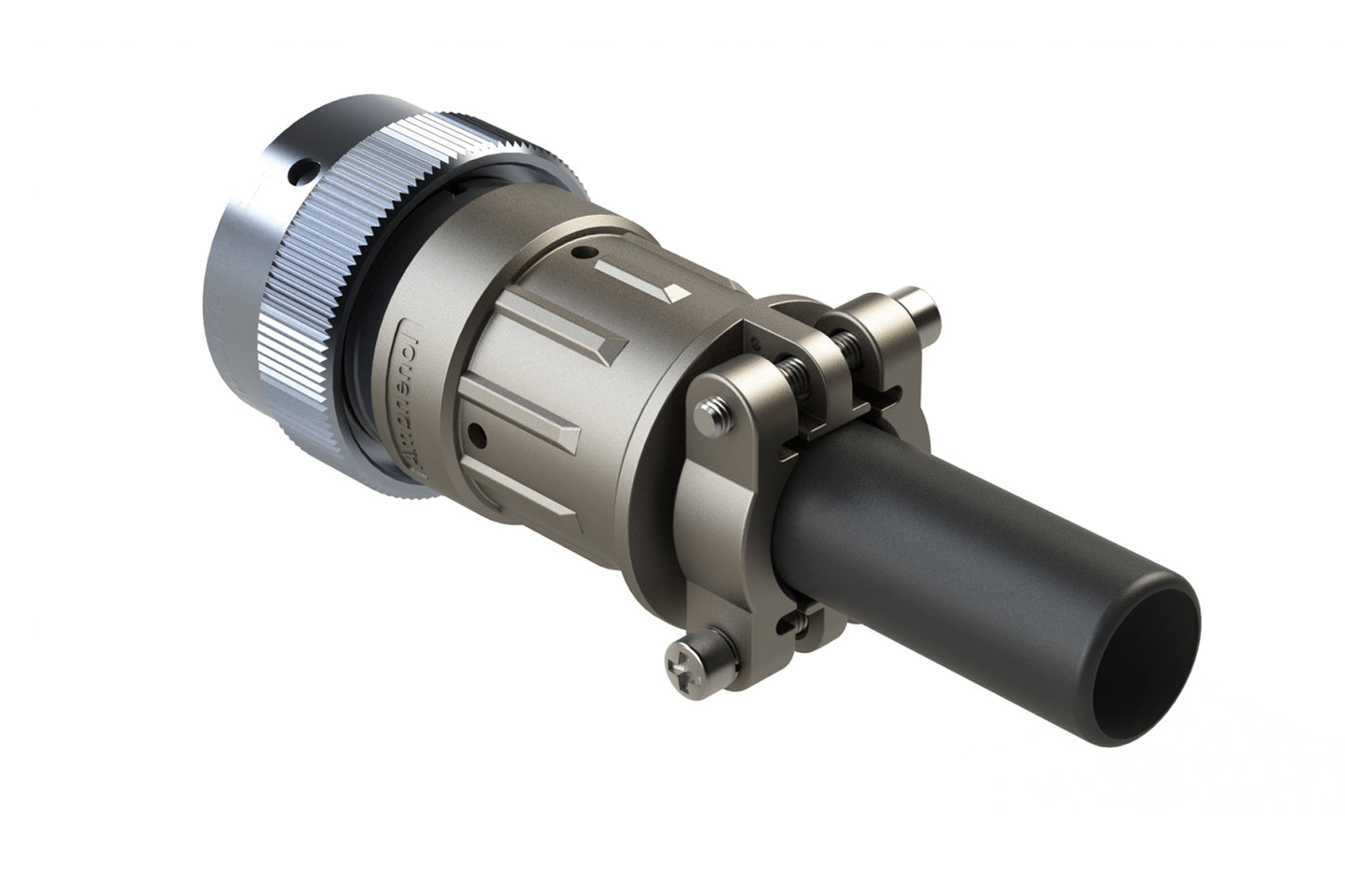 AHDM06-18-14SN-059 14 Position Plug Kit, Shell Size 18, Socket, Standard Seal, Wide Thread, Cable Clamp Backshell. HD36-18-14SN-059