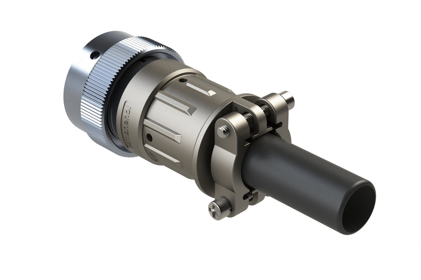 AHDM06-18-20PN-059 20 Position Plug Kit, Shell Size 18, 20 Position Pin, Standard Seal, Wide Thread, Cable Clamp Backshell. HD36-18-20PN-059