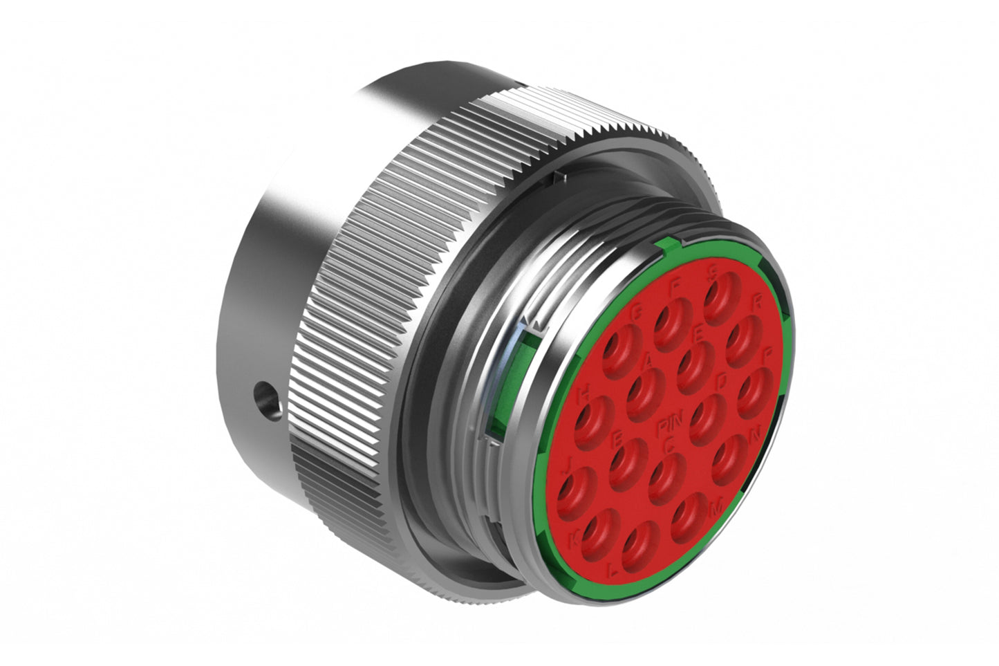 AHDM06-24-16PN 16 Position Plug Kit, Shell Size 24, 16 Position Pin, Standard Seal, Wide Thread. HD36-24-16PN