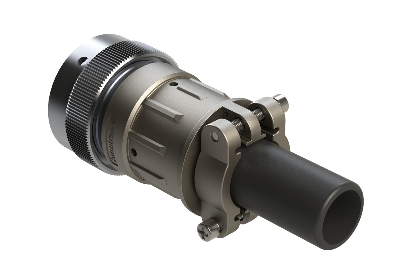 AHDM06-24-19PR-059 19 Position Plug Kit, Shell Size 24, Pin, Reduced Diameter Seal, Wide Thread, Cable Clamp Backshell. HD36-24-19PE-059