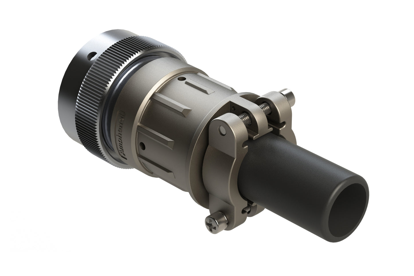 AHDM06-24-19SN-059 19 Position Plug Kit, Shell Size 24, Socket, Standard Seal, Wide Thread, Cable Clamp Backshell. HD36-24-19SN-059