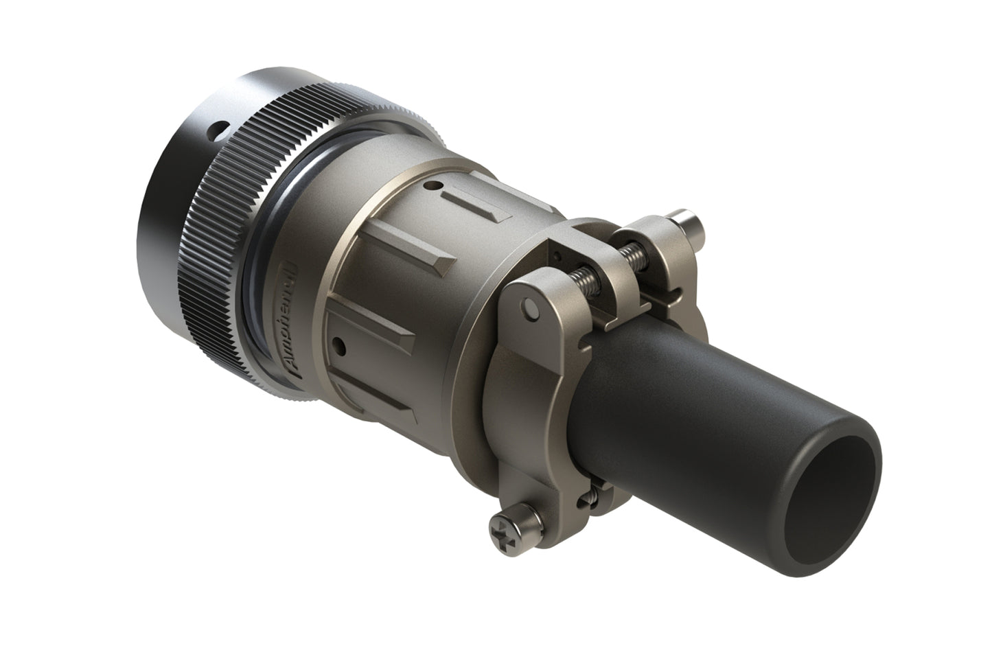 AHDM06-24-21PN-059 21 Position Plug Kit, Shell Size 24, Pin, Standard Seal, Wide Thread, Cable Clamp Backshell. HD36-24-21PN-059