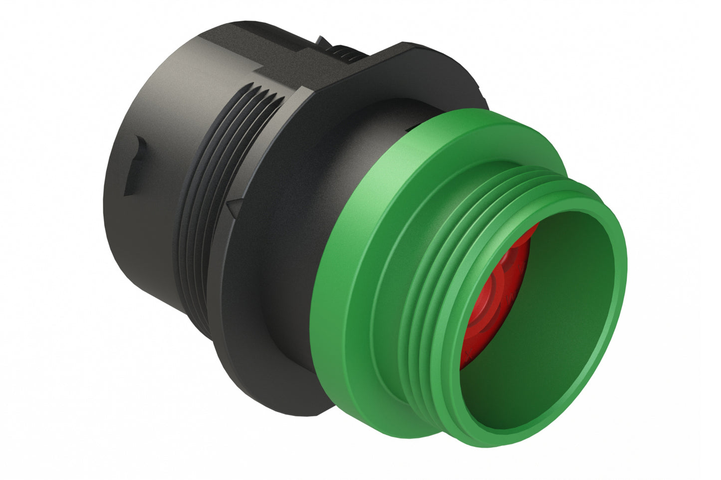 AHDP04-24-09SN-STA 9 Position Receptacle, Socket, Shell Size 24, Normal Diameter Seal (Green Adapter), Small Thread Adapter. HDP24-24-9SN-L015