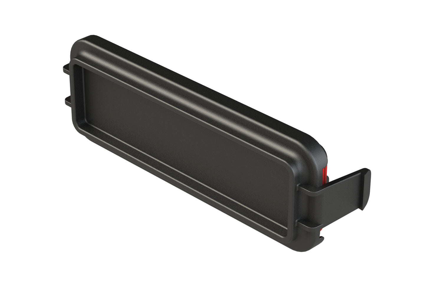 AIPXE-325XBP-01 AIPX Blank Header Plate, Black, Thermoplastic