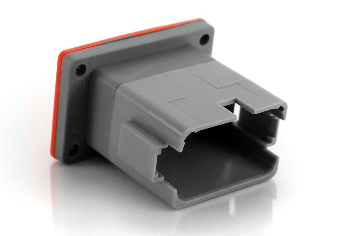 AT04-12PA-PM01 12-Way, Flange Mount Receptacle, A Position Key