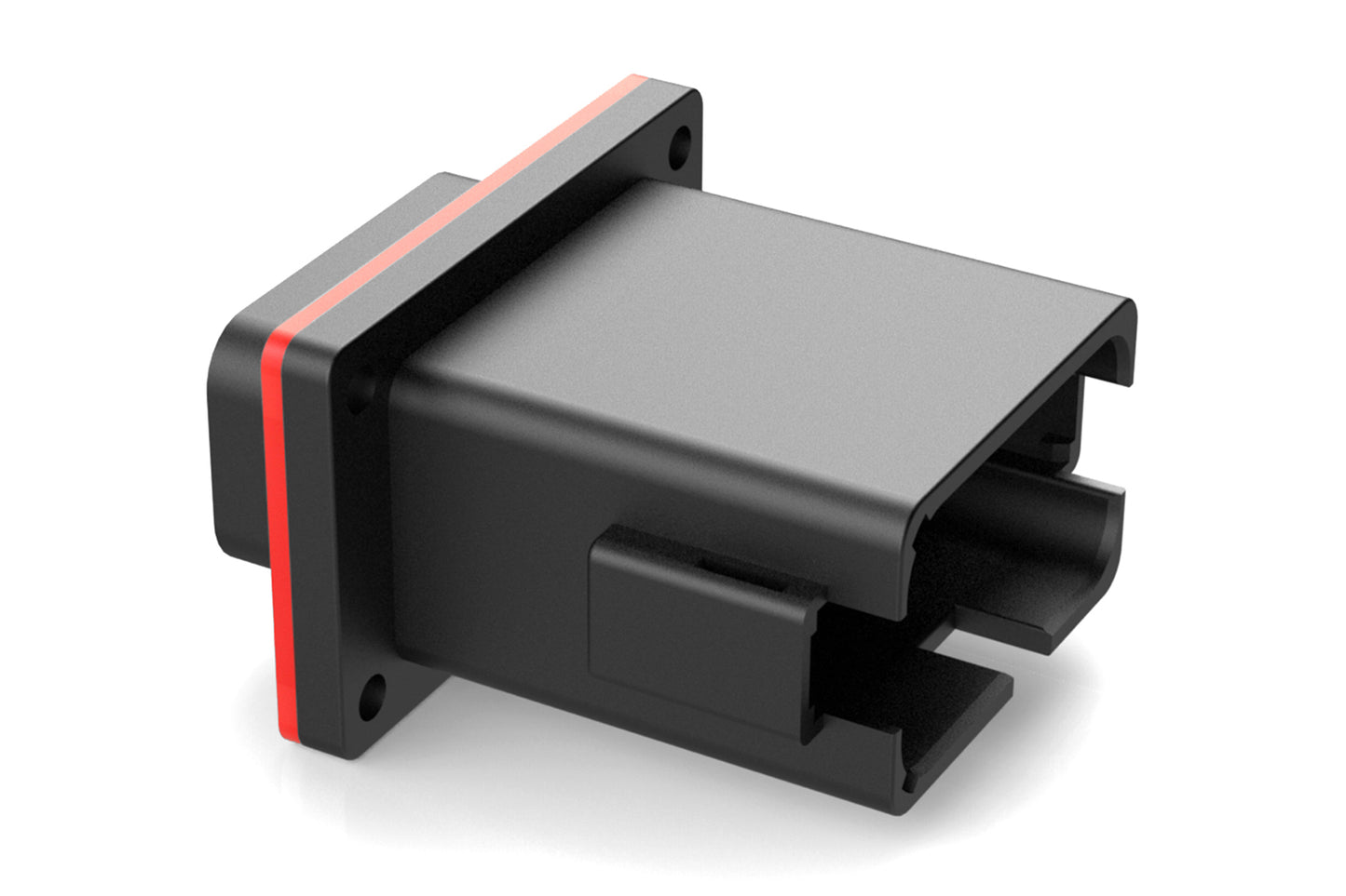 AT04-12PB-PM02 12 Position Receptacle, Panel Mount, Reduced diameter, Keyed B