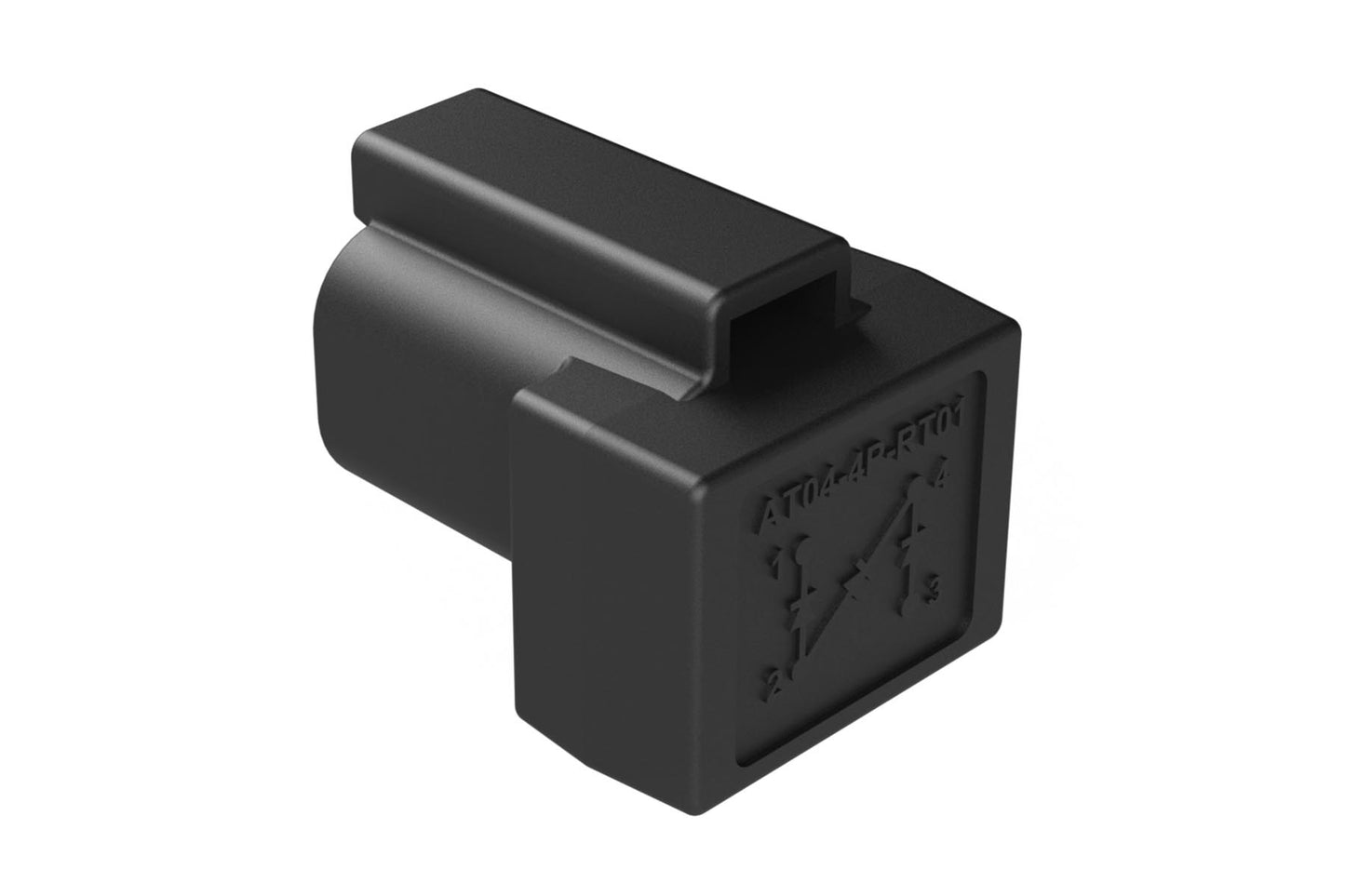 AT04-4P-RT01 4 Position Receptacle, Pin, Terminator. DT04-4P-RT01