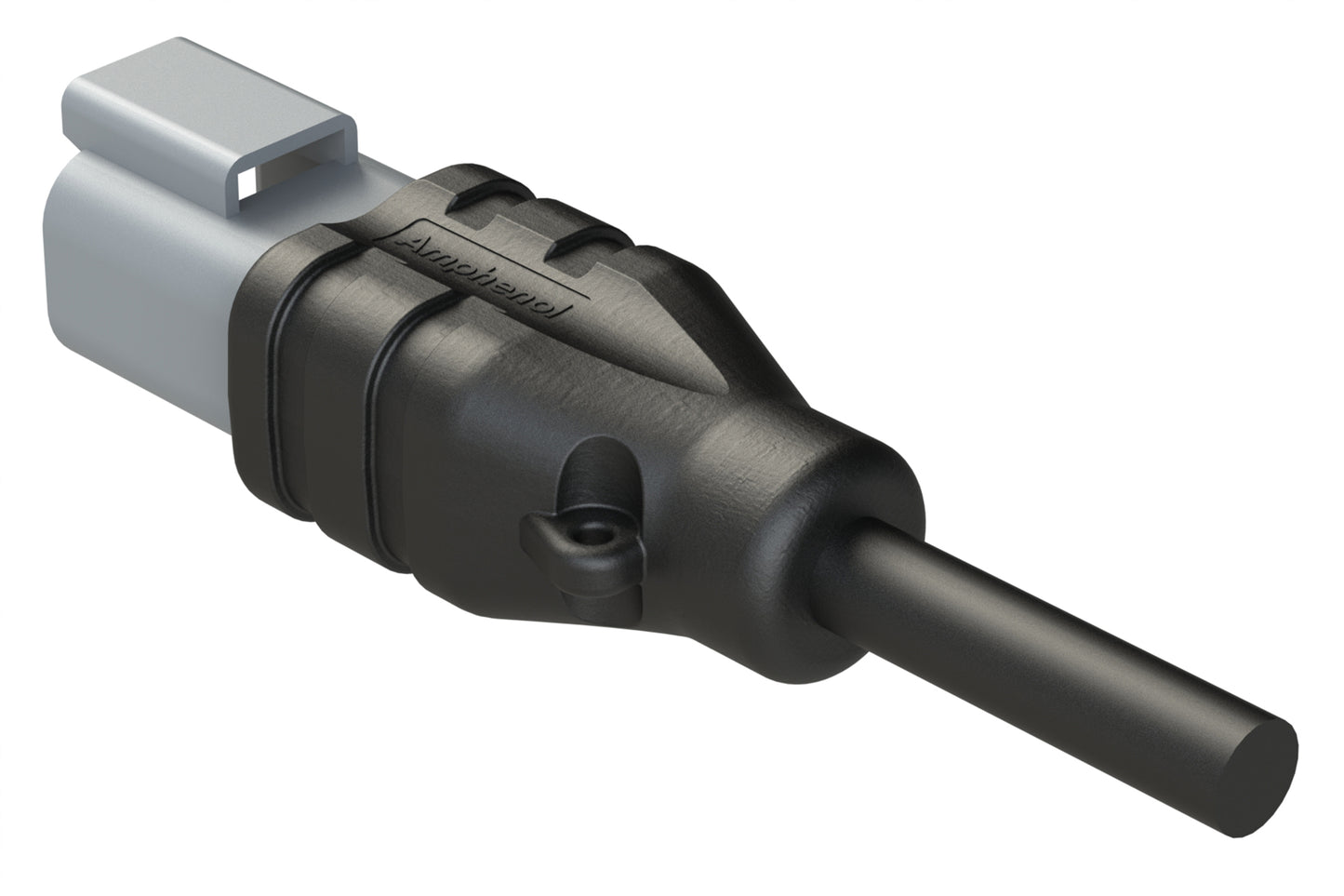 AT04GY-2P-N-TPE-M10 2 Position Receptacle Single-Ended Molded Cable Assembly. Black TPE, Uses Connector AT04-2P, 10 Meter Length. DT04-2P-2125-10M
