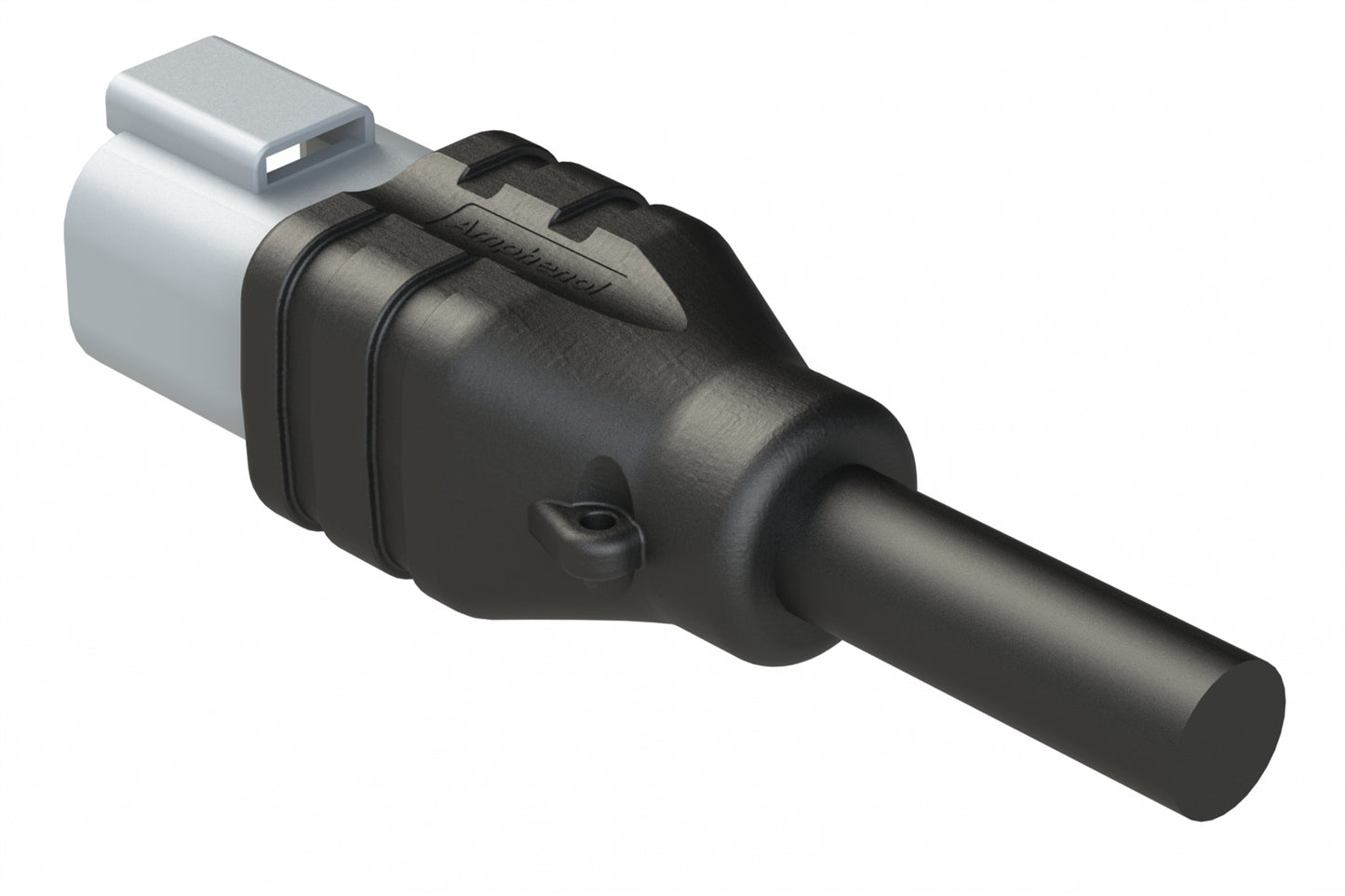 AT04GY-4P-N-TPE-M2 4 Position Receptacle Single-Ended Molded Cable Assembly. Black TPE, Uses Connector AT04-4P, 2 Meter Length. DT04-4P-2146-2M