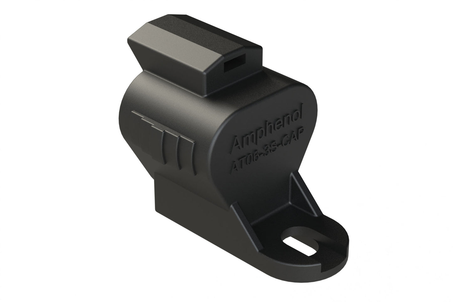 AT06-3S-CAP Protective Cover for 3-way Plug, Black. 1011-345-0305