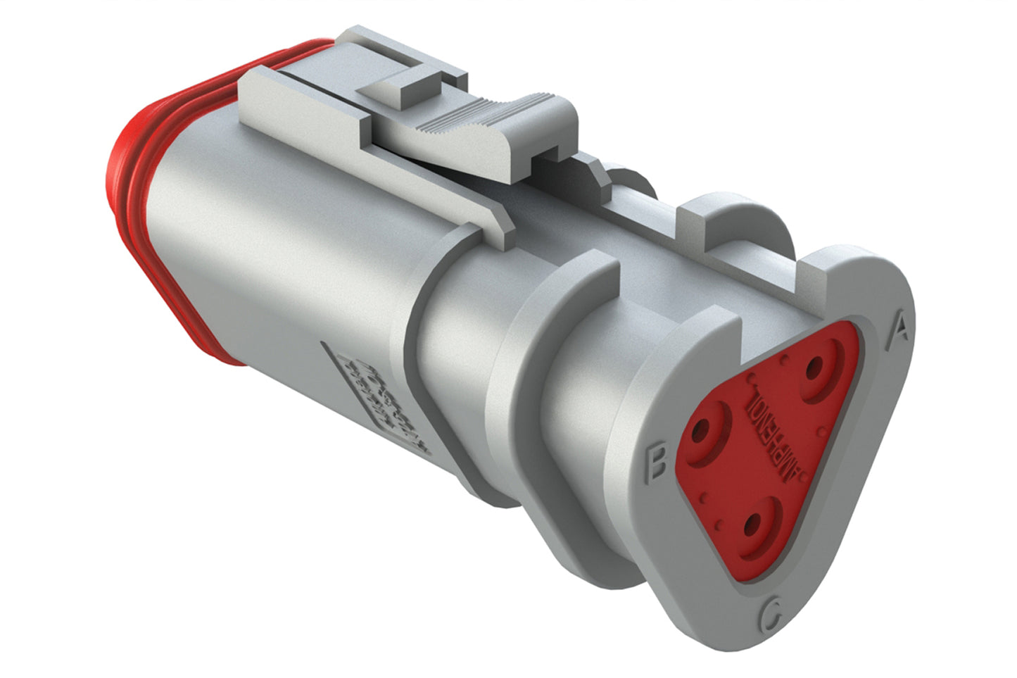 AT06-3S-OMGRY 3 Position, Plug, Socket, Structure Plus™, GREY