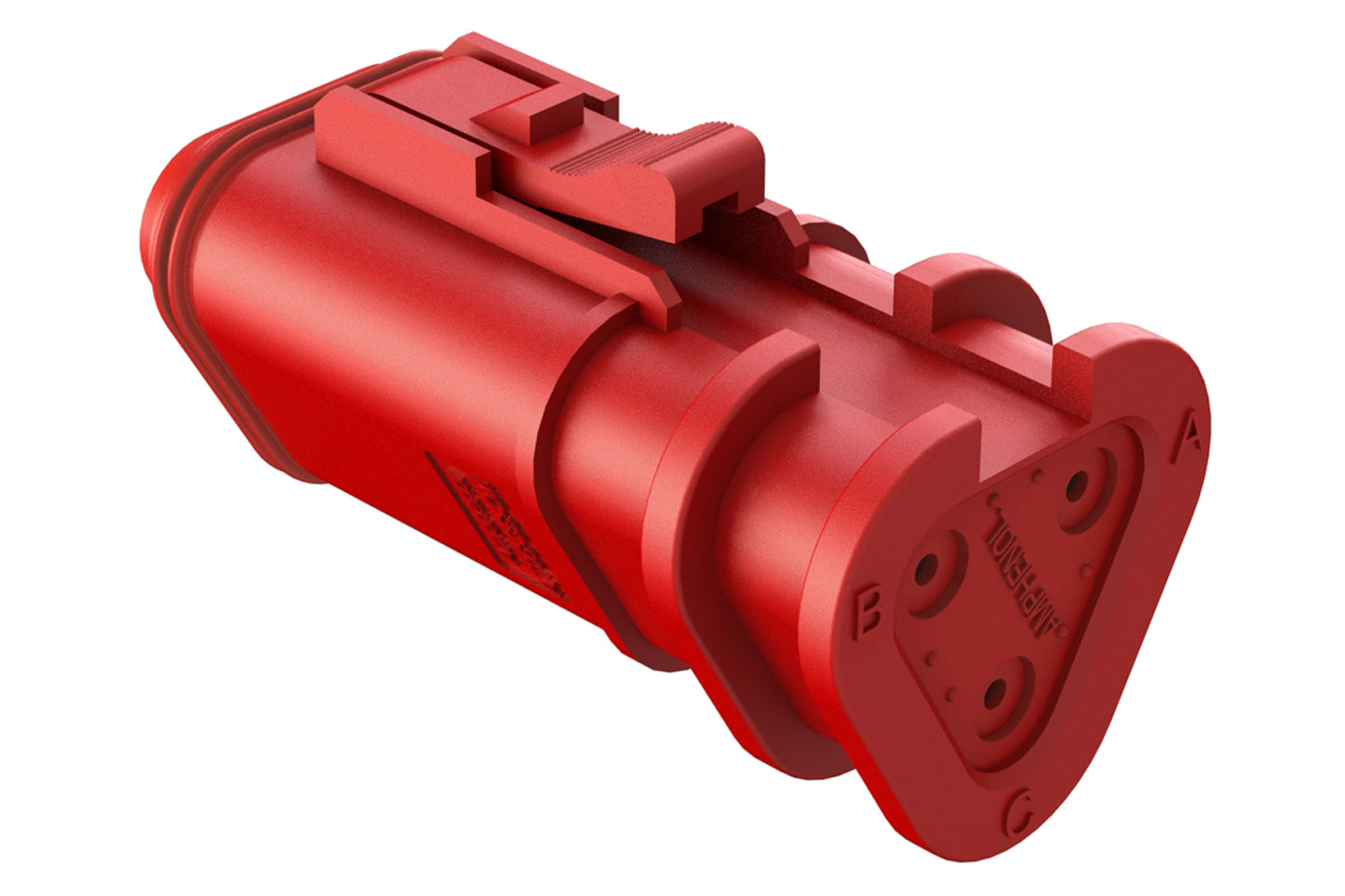 AT06-3S-OMRED 3 Position, Plug, Socket, Structure Plus™, Red