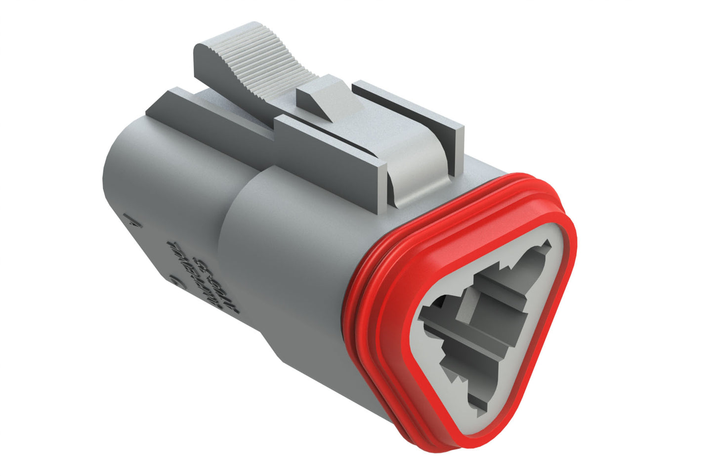 AT06-3S-RD01 3-Way Plug, Female Connector with Reduced Diameter Seal (E-Seal). DT06-3S-C015